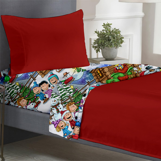 Merry Little Memories Twin Sheet Set