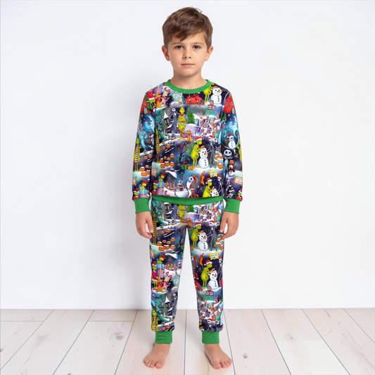 Mean & Merry French Terry Jogger Set