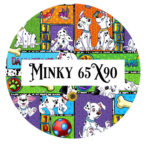 Dalmatians Minky Blanket