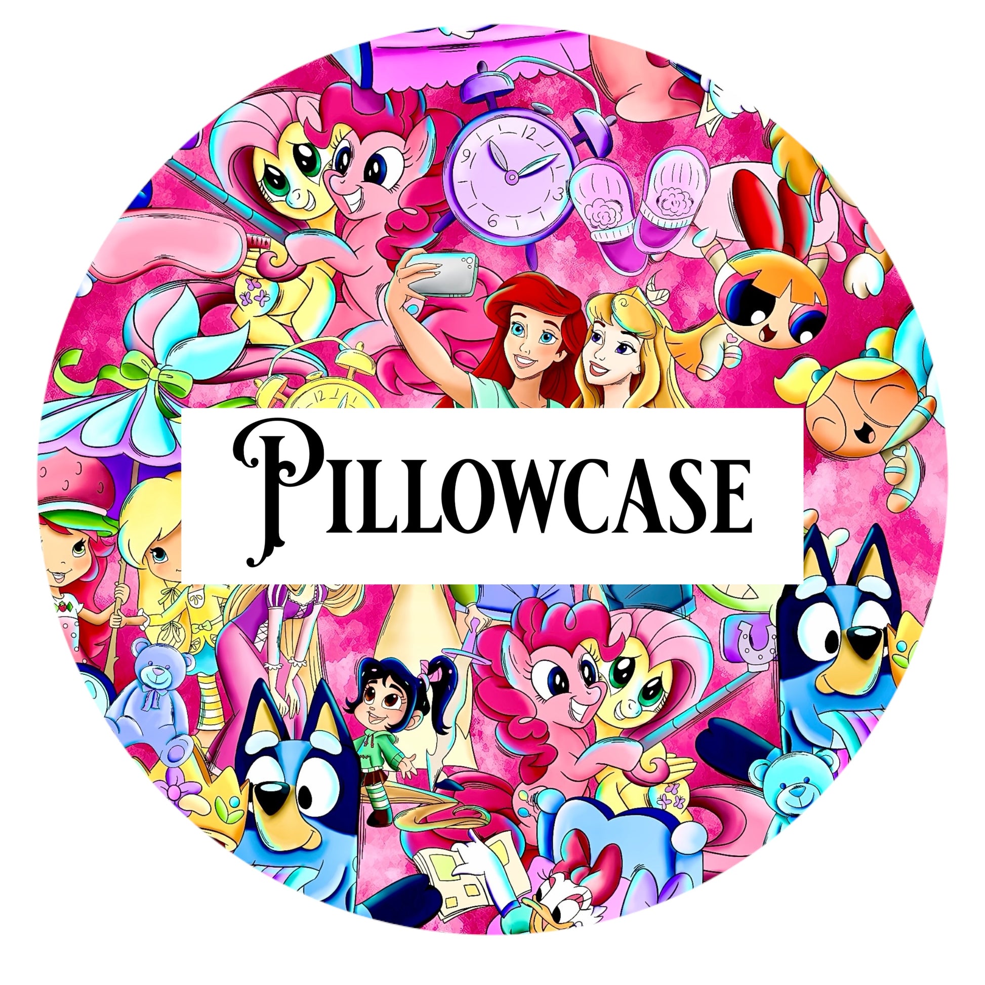 Girlhood Pillowcase With Silk Ruffle